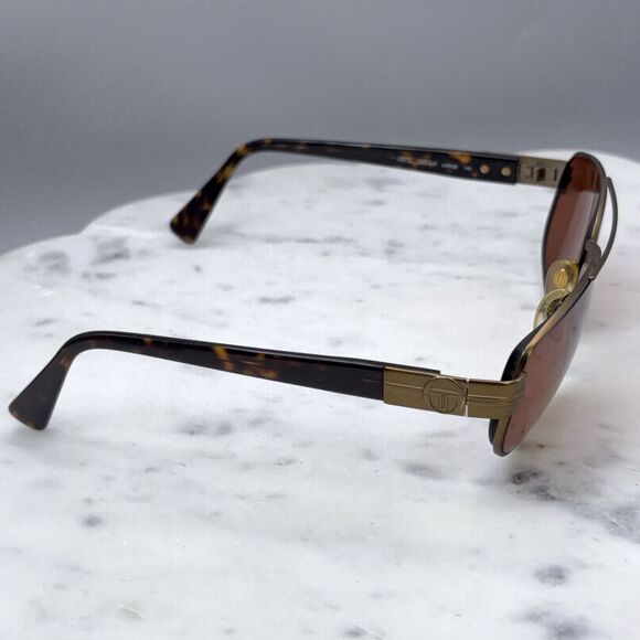 Sergio Tacchini ST 1060-S T8060-S-P Large Bronze Gold Sunglasses Frames Only 140